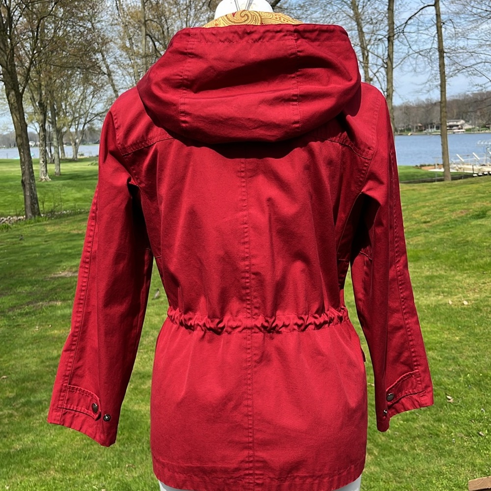 Vintage Casual Corner Annex reversible paisley & red jacket MP - Picture 5 of 10